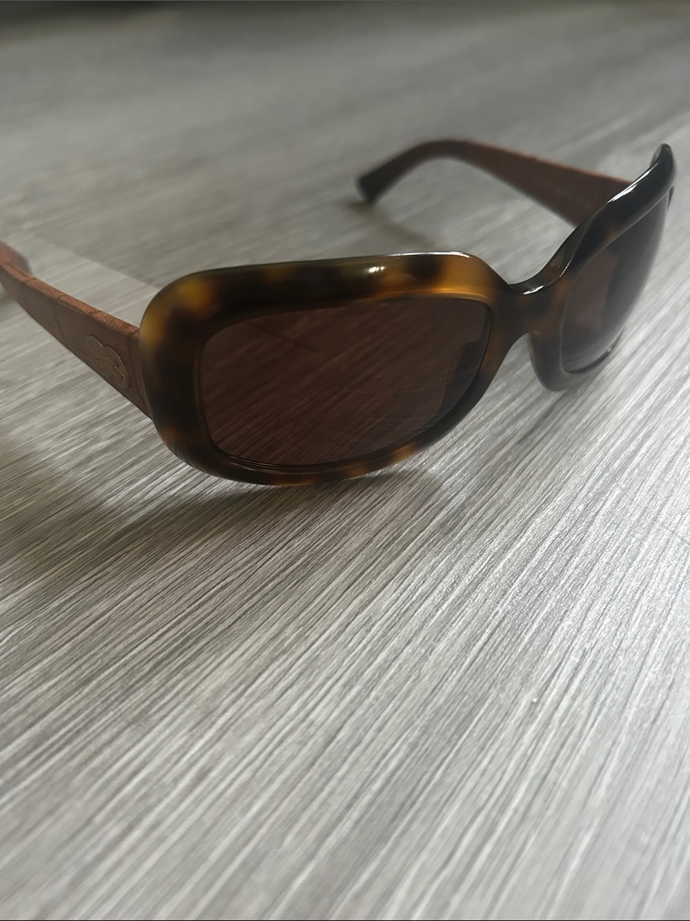 Escada SES104 Tortoise Sunglasses